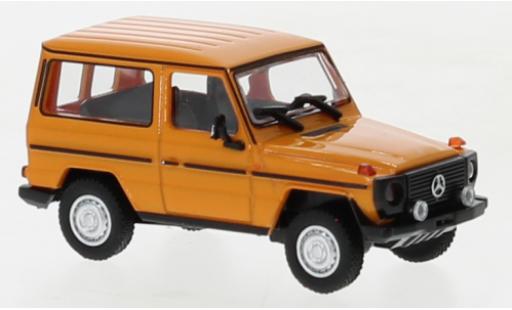 Coche miniatura Mercedes Classe G 1/87 Minichamps G-Modèle SWB (W460) naranja 1980 Mercedes Classe G 1/87 Minichamps G-Modèle SWB (W460) naranja 1980 coche miniatura