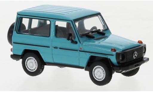 Coche miniatura Mercedes Classe G 1/87 Minichamps G-Modèle SWB (W460) turquesa 1980 Mercedes Classe G 1/87 Minichamps G-Modèle SWB (W460) turquesa 1980 coche miniatura