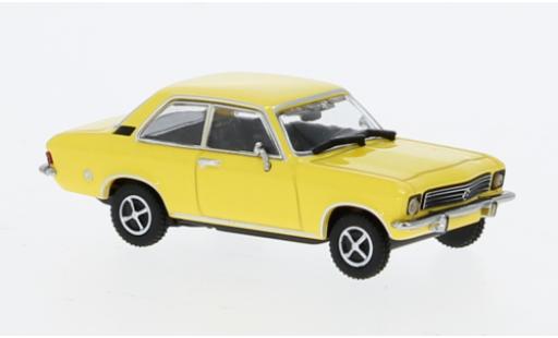 Coche miniatura Opel Ascona 1/87 Minichamps A amarillo 1970 Opel Ascona 1/87 Minichamps A amarillo 1970 coche miniatura