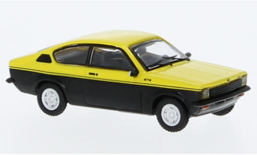 Coche miniatura Opel Kadett 1/87 Minichamps C Coupe amarillo/negro 1973 Opel Kadett 1/87 Minichamps C Coupe amarillo/negro 1973 coche miniatura