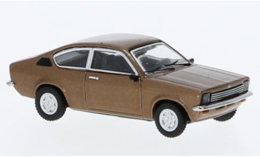 Coche miniatura Opel Kadett 1/87 Minichamps C Coupe metallise brun 1973 Opel Kadett 1/87 Minichamps C Coupe metallise brun 1973 coche miniatura