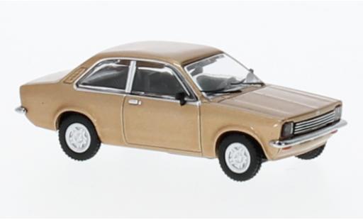Coche miniatura Opel Kadett 1/87 Minichamps C metallise beige 1973 Opel Kadett 1/87 Minichamps C metallise beige 1973 coche miniatura