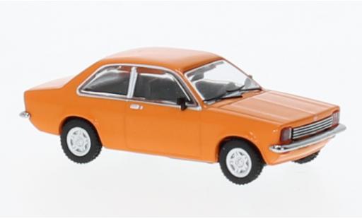 Coche miniatura Opel Kadett 1/87 Minichamps C naranja 1973 Opel Kadett 1/87 Minichamps C naranja 1973 coche miniatura