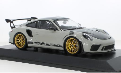 Coche miniatura Porsche 992 GT3 R 1/18 Minichamps 911 (991.2) S gris 2019 Porsche 992 GT3 R 1/18 Minichamps 911 (991.2) S gris 2019 coche miniatura
