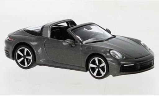 Coche miniatura Porsche 992 Targa 1/87 Minichamps 911  4 metallise verde 2020 Porsche 992 Targa 1/87 Minichamps 911  4 metallise verde 2020 coche miniatura