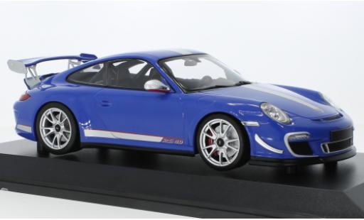 Coche miniatura Porsche 991 GT3 RS 1/18 Minichamps 911 4.0 azul 2011 Porsche 991 GT3 RS 1/18 Minichamps 911 4.0 azul 2011 coche miniatura