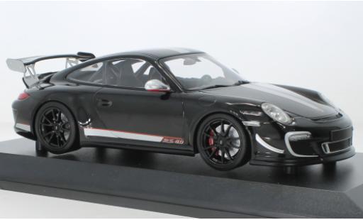 Coche miniatura Porsche 991 GT3 RS 1/18 Minichamps 911 4.0 negro/metallise d 2011 Porsche 991 GT3 RS 1/18 Minichamps 911 4.0 negro/metallise d 2011 coche miniatura