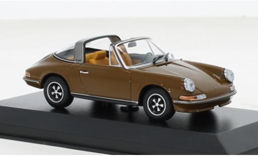 Coche miniatura Porsche 911 1/43 Minichamps Targa S marron 1972 Porsche 911 1/43 Minichamps Targa S marron 1972 coche miniatura