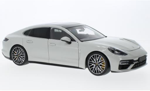 Coche miniatura Porsche Panamera Turbo S 1/18 Minichamps gris clair 2020 Porsche Panamera Turbo S 1/18 Minichamps gris clair 2020 coche miniatura