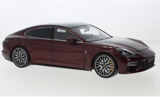 Coche miniatura Porsche Panamera Turbo S 1/18 Minichamps metallise rouge 2020 Porsche Panamera Turbo S 1/18 Minichamps metallise rouge 2020 coche miniatura