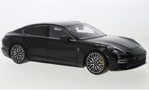 Coche miniatura Porsche Panamera Turbo S 1/18 Minichamps metallise negro 2020 Porsche Panamera Turbo S 1/18 Minichamps metallise negro 2020 coche miniatura