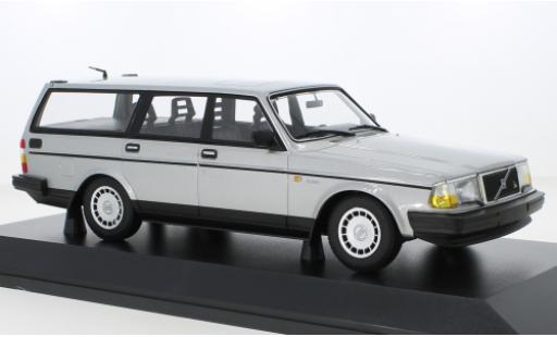 Coche miniatura Volvo 240 1/18 Minichamps GL Break gris 1986 Volvo 240 1/18 Minichamps GL Break gris 1986 coche miniatura