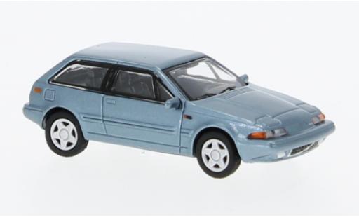 Coche miniatura Volvo 480 1/87 Minichamps Turbo metallise azul clair 1987 Volvo 480 1/87 Minichamps Turbo metallise azul clair 1987 coche miniatura