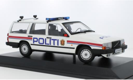 Coche miniatura Volvo 740 1/18 Minichamps GL Break Politi (N) 1986 Volvo 740 1/18 Minichamps GL Break Politi (N) 1986 coche miniatura