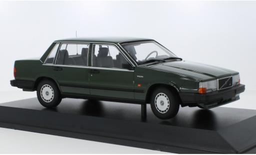 Coche miniatura Volvo 740 1/87 Minichamps GL verde foncé 1986 Volvo 740 1/87 Minichamps GL verde foncé 1986 coche miniatura