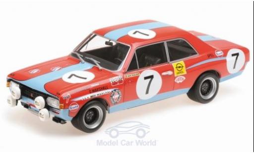 Opel Commodore C 1/18 Minichamps A Steinmetz No.7 Gulf 24h Spa 1972 P.Joossens/G.Marshall coche miniatura