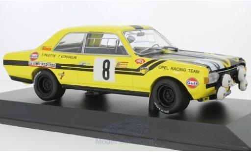 Opel Commodore 1/18 Minichamps A Steinmetz No.8 24h Spa 1970 T.Pilette/G.Gosselin coche miniatura