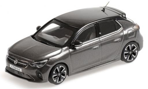 Coche miniatura Opel Corsa 1/43 Minichamps E metalico gris/negro 2019 Opel Corsa 1/43 Minichamps E metalico gris/negro 2019 coche miniatura