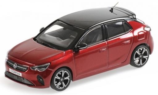 Coche miniatura Opel Corsa 1/43 Minichamps metalico rojo/negro 2019 Opel Corsa 1/43 Minichamps metalico rojo/negro 2019 coche miniatura