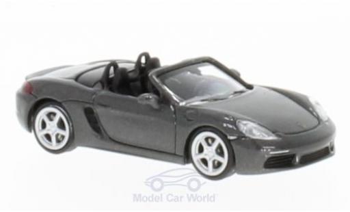 Coche miniatura Porsche Boxster 1/87 Minichamps 718 metalico gris 2016 Porsche Boxster 1/87 Minichamps 718 metalico gris 2016 coche miniatura