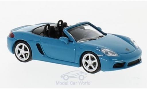 Coche miniatura Porsche Boxster 1/87 Minichamps 718 türkis/azul 2016 Porsche Boxster 1/87 Minichamps 718 türkis/azul 2016 coche miniatura