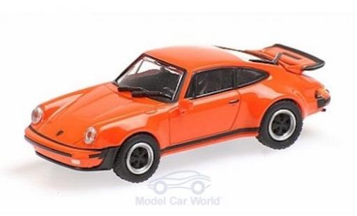 Coche miniatura Porsche 930 Turbo 1/87 Minichamps 911 () Turbo naranja 1977 Porsche 930 Turbo 1/87 Minichamps 911 () Turbo naranja 1977 coche miniatura