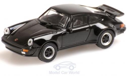 Coche miniatura Porsche 930 Turbo 1/87 Minichamps 911 () Turbo negro 1977 Porsche 930 Turbo 1/87 Minichamps 911 () Turbo negro 1977 coche miniatura