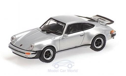Coche miniatura Porsche 930 Turbo 1/87 Minichamps 911 () Turbo gris 1977 Porsche 930 Turbo 1/87 Minichamps 911 () Turbo gris 1977 coche miniatura