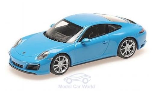 Coche miniatura Porsche 991 4S 1/43 Minichamps 911 (.2) Carrera 4S azul 2016 Porsche 991 4S 1/43 Minichamps 911 (.2) Carrera 4S azul 2016 coche miniatura