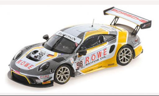 Coche miniatura Porsche 992 GT3 R 1/43 Minichamps 911 (991.2) GT3 R No.98 ROWE Racing 24h Spa 2019 R.Dumas/M.Jaminet/S.Müller Porsche 992 GT3 R 1/43 Minichamps 911 (991.2) GT3 R No.98 ROWE Racing 24h Spa 2019 R.Dumas/M.Jaminet/S.Müller coche miniatura