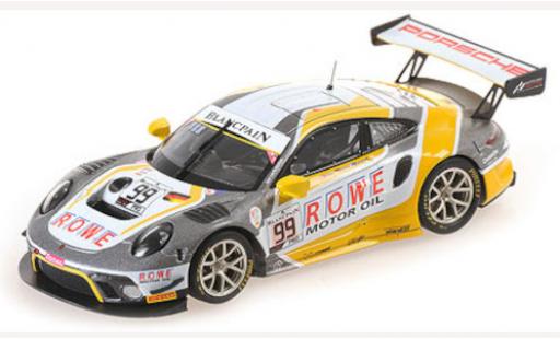 Coche miniatura Porsche 992 GT3 R 1/43 Minichamps 911 (991.2) GT3 R No.99 ROWE Racing 24h Spa 2019 M.Campbell/D.Olsen/D.Werner Porsche 992 GT3 R 1/43 Minichamps 911 (991.2) GT3 R No.99 ROWE Racing 24h Spa 2019 M.Campbell/D.Olsen/D.Werner coche miniatura