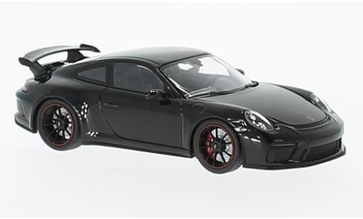 Coche miniatura Porsche 991 GT3 1/43 Minichamps 911 () GT3 metalico negro 2017 Porsche 991 GT3 1/43 Minichamps 911 () GT3 metalico negro 2017 coche miniatura