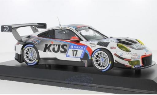 Porsche 991 GT3 R 1/18 Minichamps 911 () GT3 R No.17 Kues Team 75 Bernhard 24h Nürburgring 2018 M.Christensen/M.Cairoli/A.Lotterer/J.Bergmeister coche miniatura