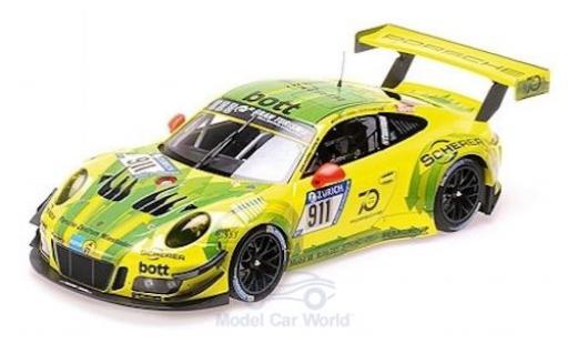 Porsche 991 GT3 R 1/18 Minichamps 911 () GT3 R No.911 Manthey Racing 24h Nürburgring 2018 K.Estre/R.Dumas/L.Vanthoor/E.Bamber coche miniatura