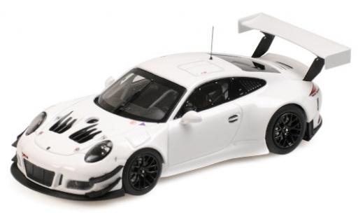 Coche miniatura Porsche 991 GT3 R 1/43 Minichamps 911 () GT3 R blanco 2018 Plain Body Version Porsche 991 GT3 R 1/43 Minichamps 911 () GT3 R blanco 2018 Plain Body Version coche miniatura