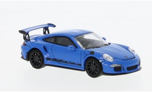 Coche miniatura Porsche 991 GT3 RS 1/87 Minichamps 911  blau 2015 1:87 Porsche 991 GT3 RS 1/87 Minichamps 911  blau 2015 1:87 coche miniatura