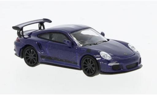 Coche miniatura Porsche 991 GT3 RS 1/87 Minichamps 911  violett 2015 1:87 Porsche 991 GT3 RS 1/87 Minichamps 911  violett 2015 1:87 coche miniatura