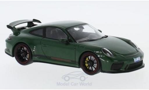 Coche miniatura Porsche 991 GT3 1/43 Minichamps 911 ( II) GT3 verde 2017 Porsche 991 GT3 1/43 Minichamps 911 ( II) GT3 verde 2017 coche miniatura