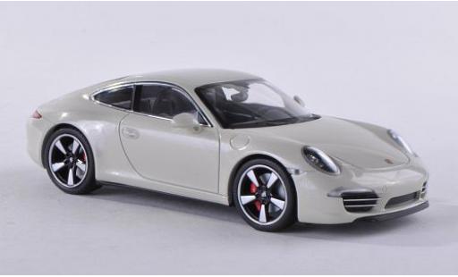 Coche miniatura Porsche 991 1/43 Minichamps 911 () metalico blanco 2013 50 années Porsche 991 1/43 Minichamps 911 () metalico blanco 2013 50 années coche miniatura