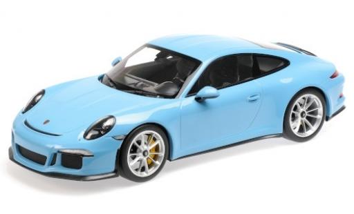 Coche miniatura Porsche 991 R 1/12 Minichamps 911 () R azul 2016 Porsche 991 R 1/12 Minichamps 911 () R azul 2016 coche miniatura