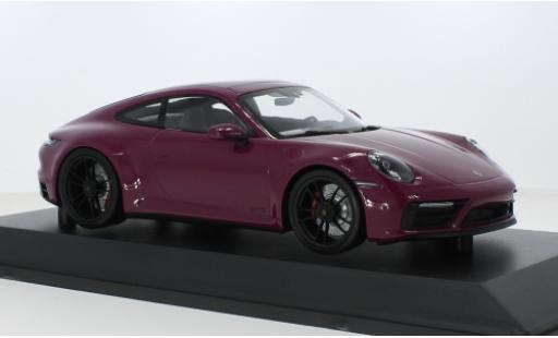 Coche miniatura Porsche 992 GTS 1/18 Minichamps 911  Carrera 4 rojo 2020 1:18 Porsche 992 GTS 1/18 Minichamps 911  Carrera 4 rojo 2020 1:18 coche miniatura