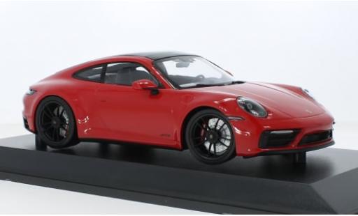 Coche miniatura Porsche 992 GTS 1/18 Minichamps 911  Carrera 4 rojo 2020 1:18 Porsche 992 GTS 1/18 Minichamps 911  Carrera 4 rojo 2020 1:18 coche miniatura