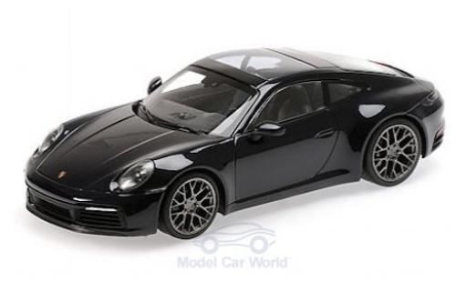 Coche miniatura Porsche 992 4S 1/18 Minichamps 911 () Carrera 4S metalico azul 2019 Porsche 992 4S 1/18 Minichamps 911 () Carrera 4S metalico azul 2019 coche miniatura