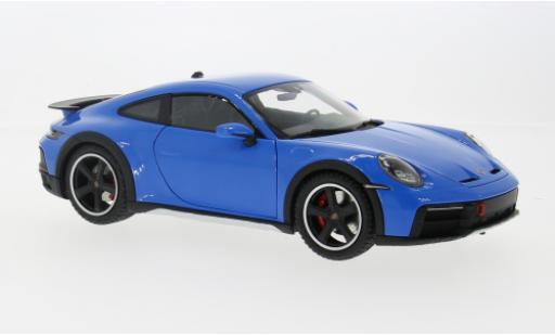 Coche miniatura Porsche 992 1/18 Minichamps 911  Dakar blau 2022 1:18 Porsche 992 1/18 Minichamps 911  Dakar blau 2022 1:18 coche miniatura