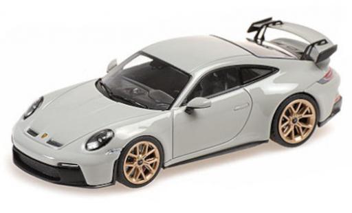 Coche miniatura Porsche 992 GT3 1/43 Minichamps 911 () GT3 gris 2020 Porsche 992 GT3 1/43 Minichamps 911 () GT3 gris 2020 coche miniatura