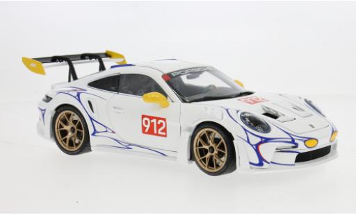 Coche miniatura Porsche 992 GT3 R 1/18 Minichamps 911  S weiss/gelb 2023 1:18 Porsche 992 GT3 R 1/18 Minichamps 911  S weiss/gelb 2023 1:18 coche miniatura