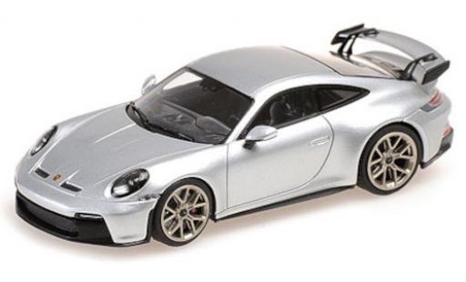 Coche miniatura Porsche 992 GT3 1/43 Minichamps 911 () GT3 gris 2020 Porsche 992 GT3 1/43 Minichamps 911 () GT3 gris 2020 coche miniatura