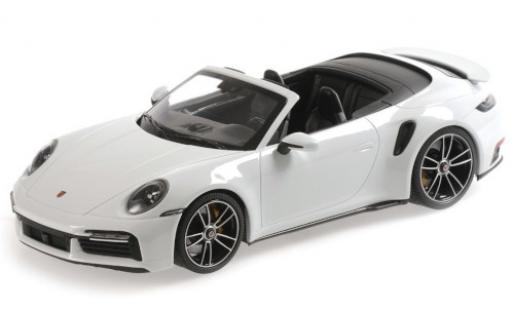 Coche miniatura Porsche 992 Turbo s 1/18 Minichamps 911 () Turbo S Cabriolet metalico blanco 2020 Porsche 992 Turbo s 1/18 Minichamps 911 () Turbo S Cabriolet metalico blanco 2020 coche miniatura