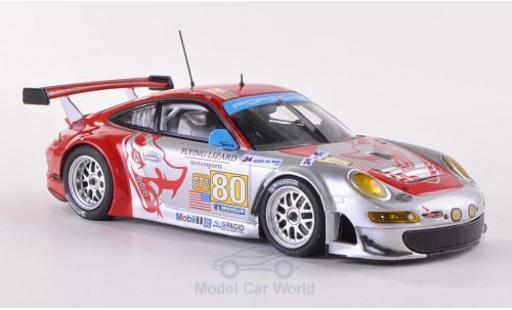Coche miniatura Porsche 997 GT3 RSR 1/43 Minichamps 911 () GT3 RSR No.80 Flying Lizard Motorsports Le Mans 24h Le Mans 2009 J.Bergmeister/S.Neiman/D.Law Porsche 997 GT3 RSR 1/43 Minichamps 911 () GT3 RSR No.80 Flying Lizard Motorsports Le Mans 24h Le Mans 2009 J.Bergmeister/S.Neiman/D.Law coche miniatura