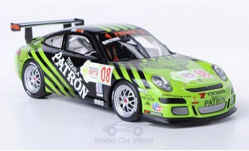 Coche miniatura Porsche 997 GT3 CUP 1/43 Minichamps 911 GT3 Cup No.8 IMSA GT3 Cup Challenge 2009 E.Brown Porsche 997 GT3 CUP 1/43 Minichamps 911 GT3 Cup No.8 IMSA GT3 Cup Challenge 2009 E.Brown coche miniatura